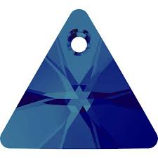 6628 Swarovski XILION Triangle Pendants