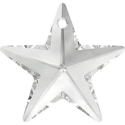 6714 Swarovski Star Pendants