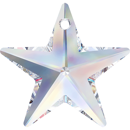 6714 Swarovski Star Pendants