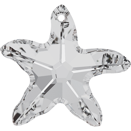 6721 Swarovski Starfish Pendants