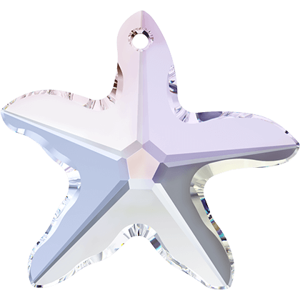 6721 Swarovski Starfish Pendants