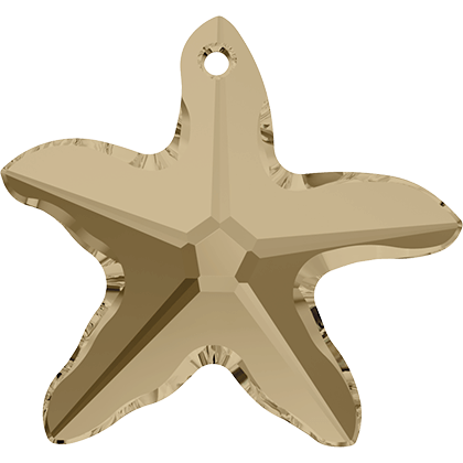 6721 Swarovski Starfish Pendants