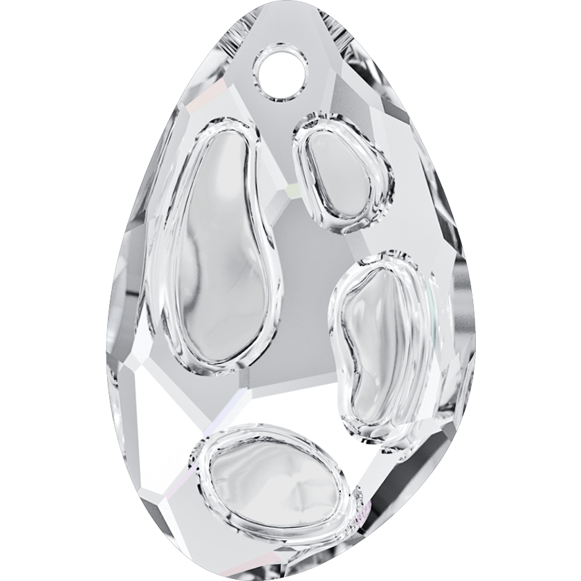 6730 Swarovski Radiolarian (Partly Frosted) Pendants