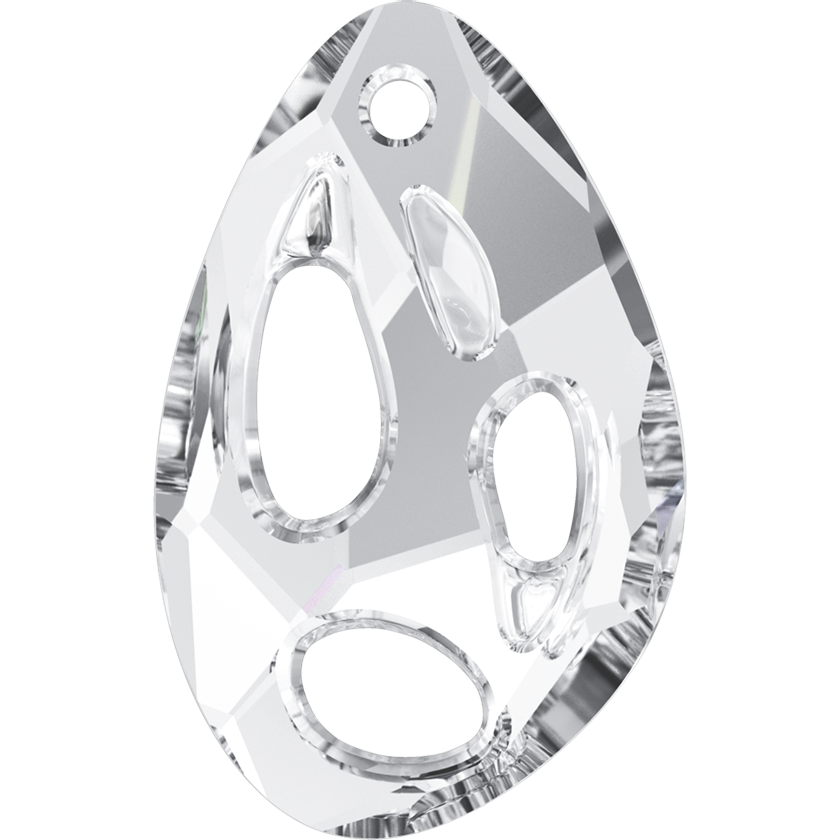 6730 Swarovski Radiolarian (Partly Frosted) Pendants