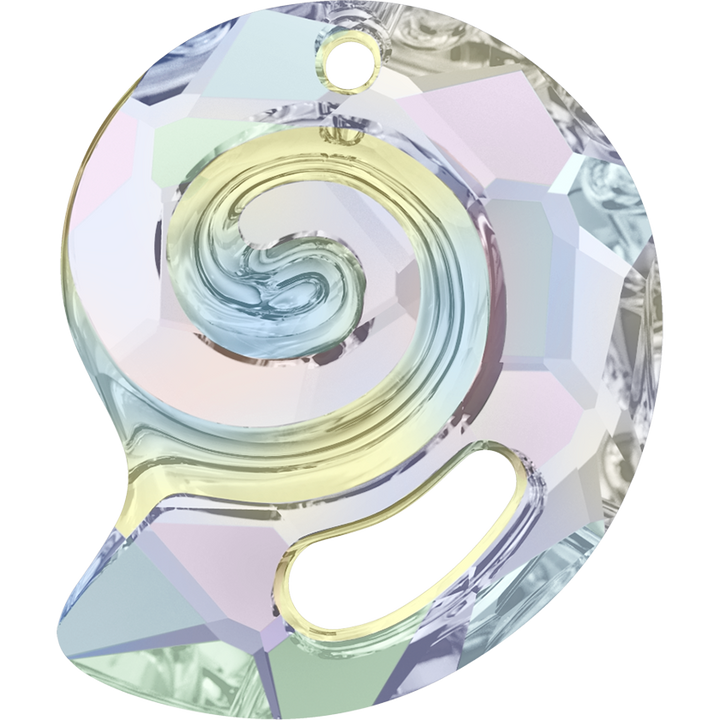 6731 Swarovski Sea Snail (Partly Frosted) Pendants