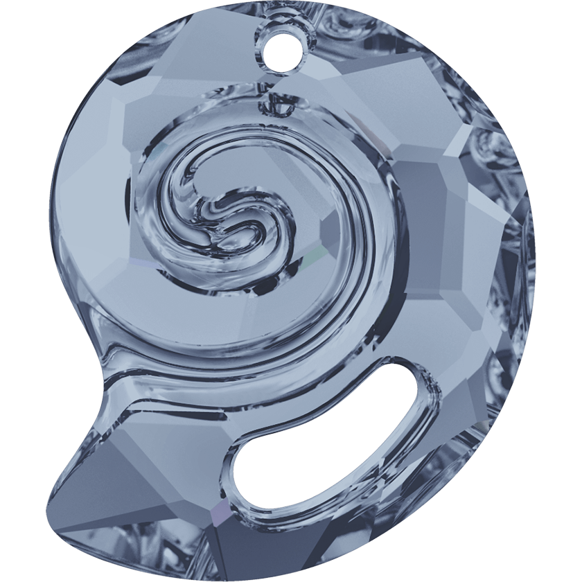 6731 Swarovski Sea Snail (Partly Frosted) Pendants