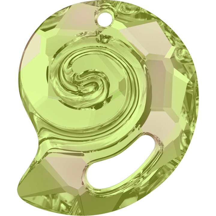 6731 Swarovski Sea Snail (Partly Frosted) Pendants