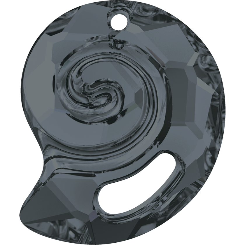 6731 Swarovski Sea Snail (Partly Frosted) Pendants