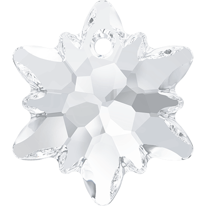 6748 Swarovski Edelweiss Pendants