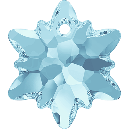 6748 Swarovski Edelweiss Pendants