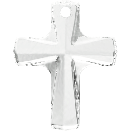 6860 Swarovski Bordered Cross Pendants