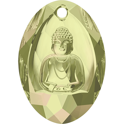 6871 Swarovski Buddha Pendants