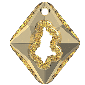 6926 Swarovski Growing Crystal Rhombus Pendants