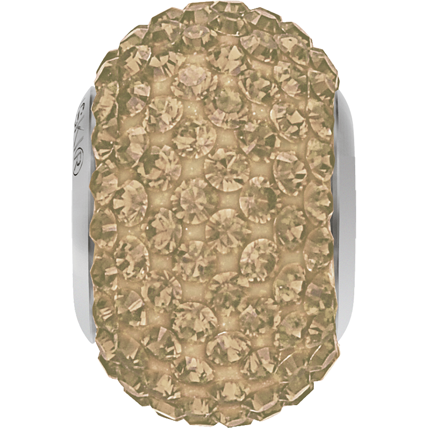 80101 Swarovski BeCharmed Pavé Beads, Xilion Round