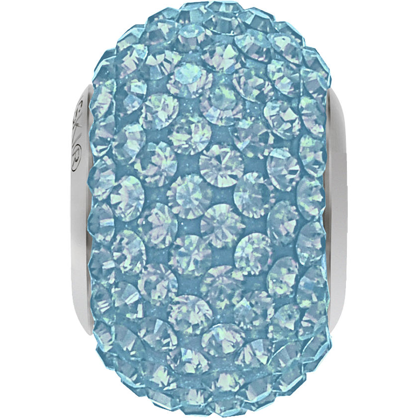 80101 Swarovski BeCharmed Pavé Beads, Xilion Round
