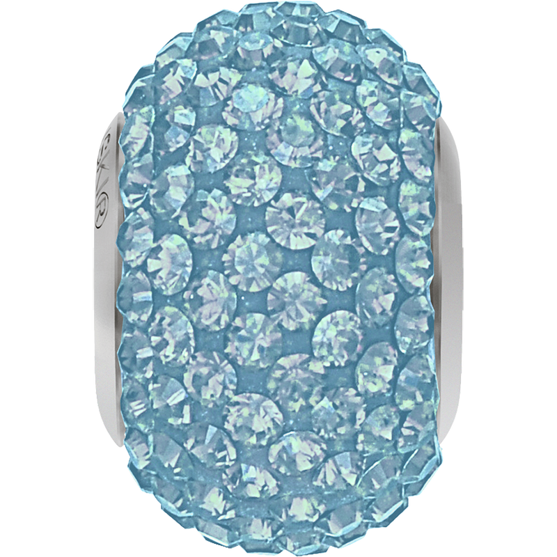80101 Swarovski BeCharmed Pavé Beads, Xilion Round