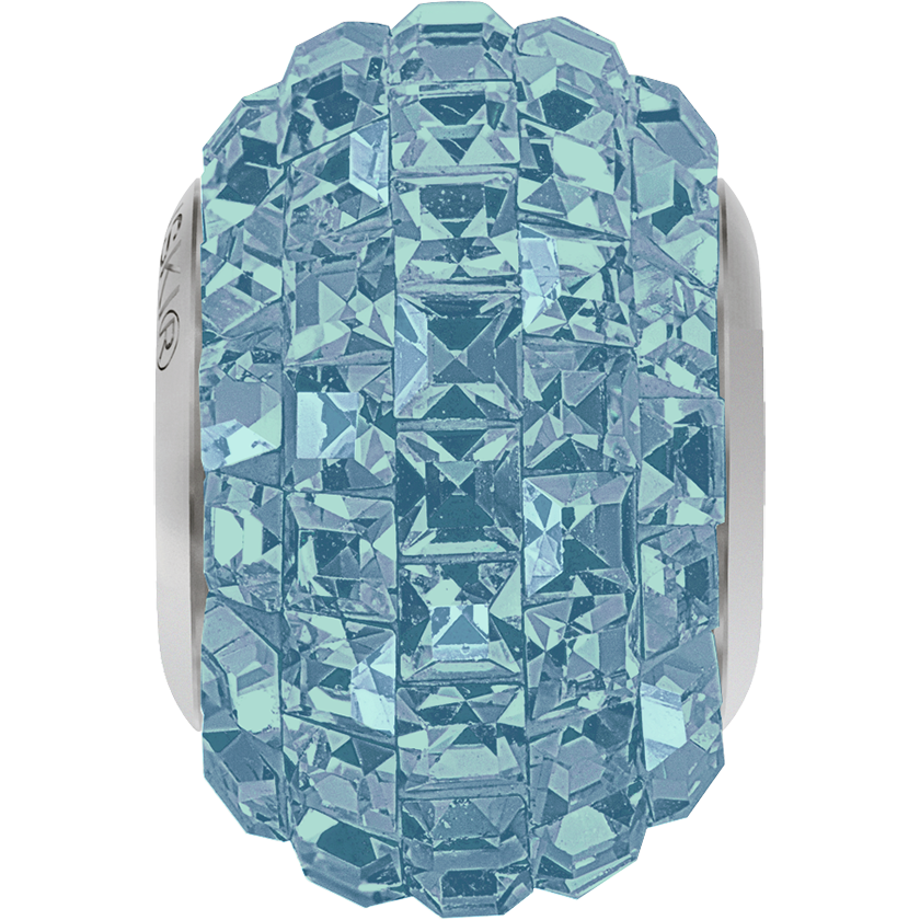 80201 Swarovski BeCharmed Pavé Beads, Xilion Square
