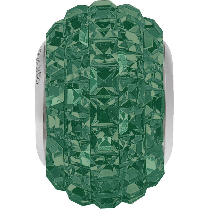 80201 Swarovski BeCharmed Pavé Beads, Xilion Square