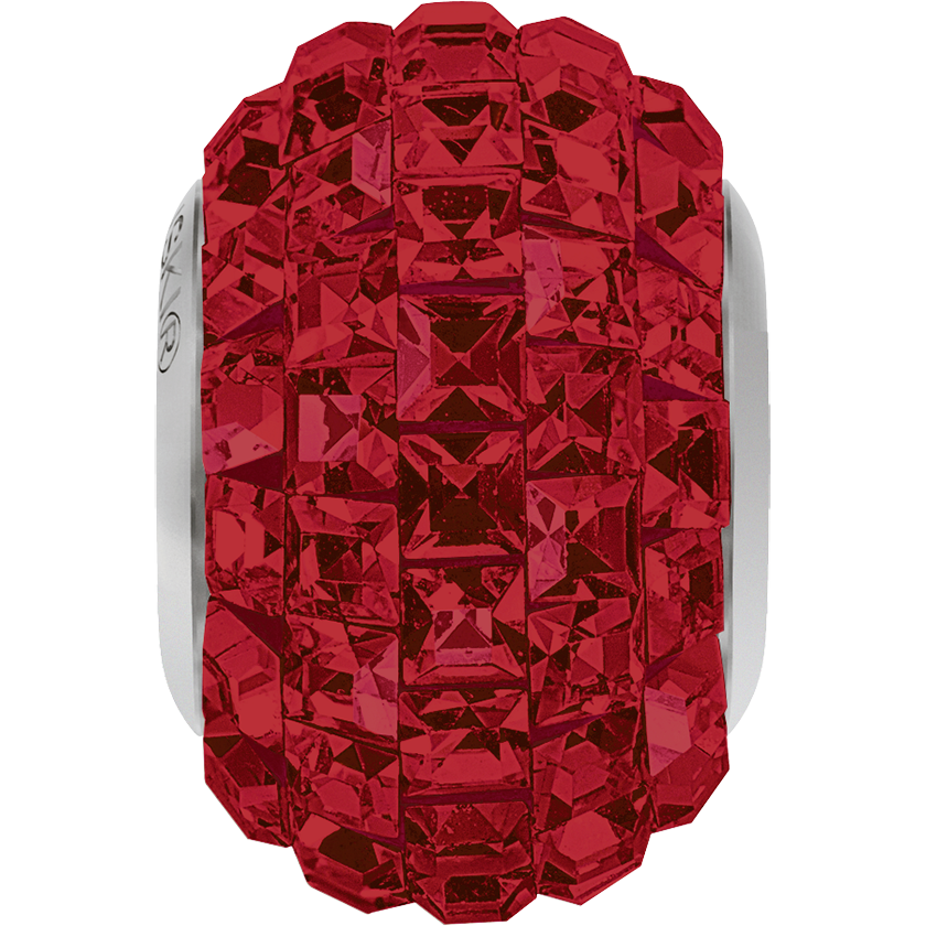 80201 Swarovski BeCharmed Pavé Beads, Xilion Square