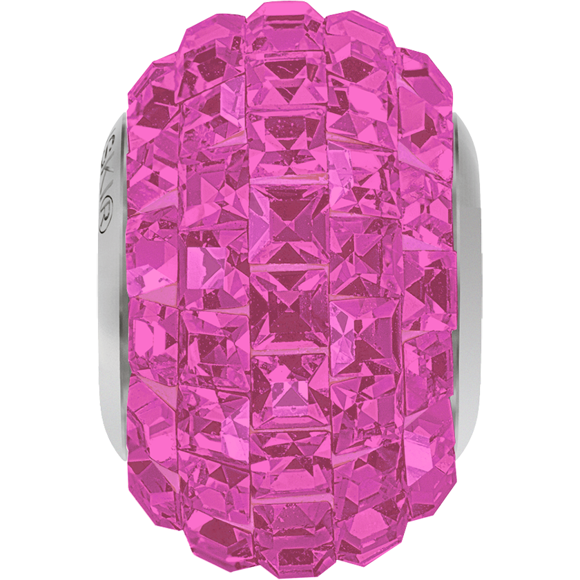 80201 Swarovski BeCharmed Pavé Beads, Xilion Square