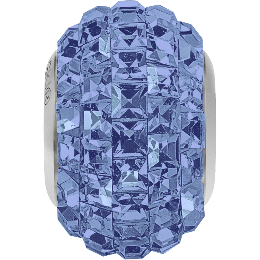 80201 Swarovski BeCharmed Pavé Beads, Xilion Square