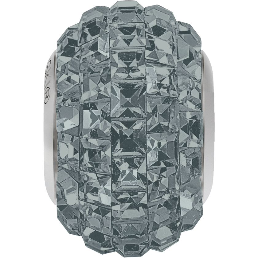 80201 Swarovski BeCharmed Pavé Beads, Xilion Square