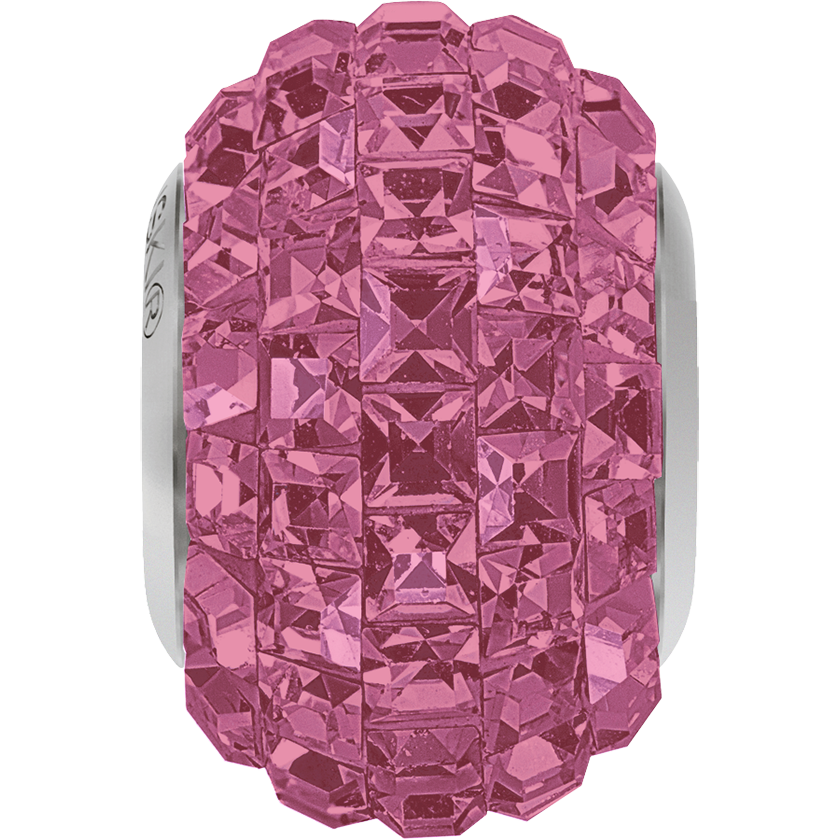 80201 Swarovski BeCharmed Pavé Beads, Xilion Square