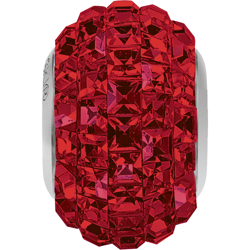 80201 Swarovski BeCharmed Pavé Beads, Xilion Square
