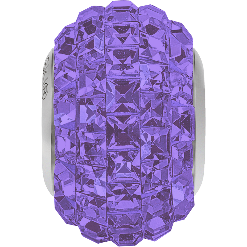 80201 Swarovski BeCharmed Pavé Beads, Xilion Square