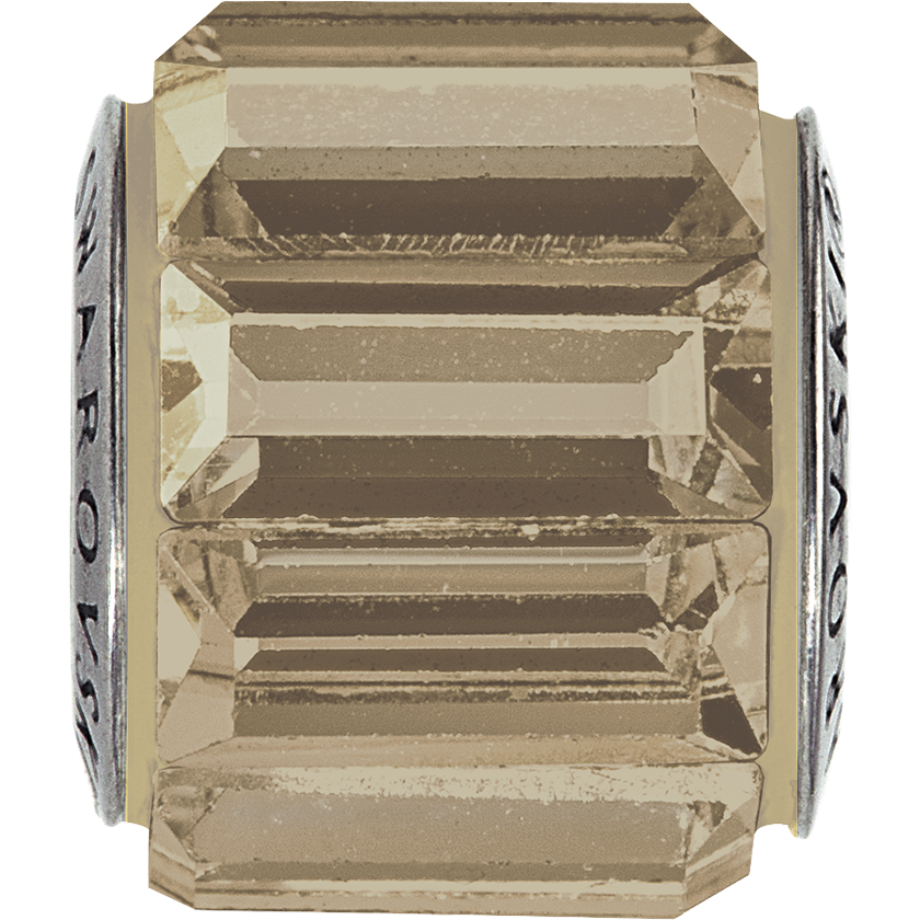 80301 Swarovski BeCharmed Pavé Beads, Baguette