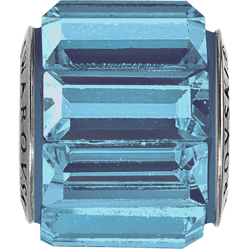 80301 Swarovski BeCharmed Pavé Beads, Baguette