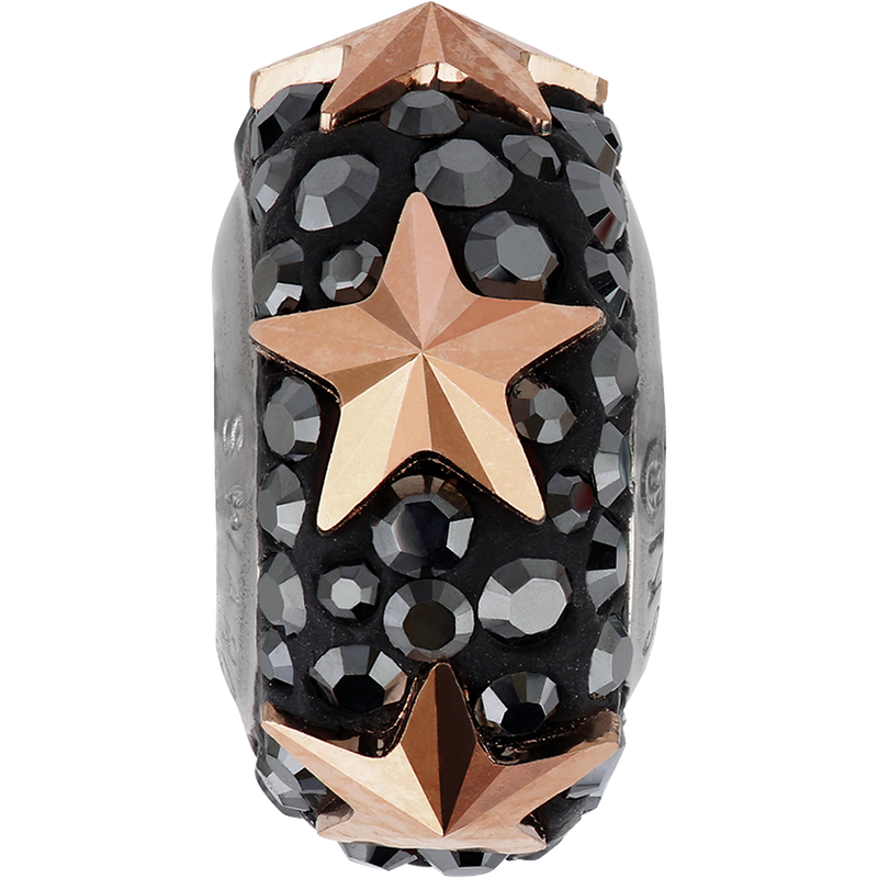 81702 Swarovski BeCharmed Pave Star Bead Slim