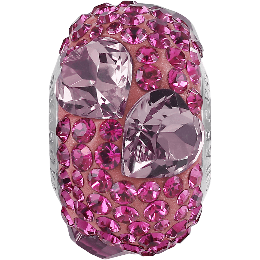 81722 Swarovski BeCharmed Pave Heart Bead
