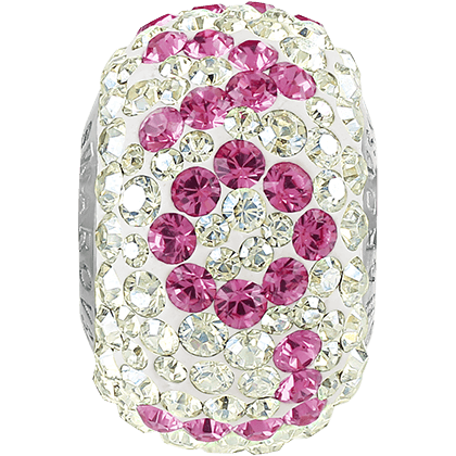 81732 Swarovski BeCharmed Pave Love Bead