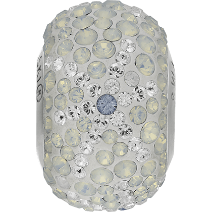 82063 Swarovski BeCharmed Pave Snowflake Bead