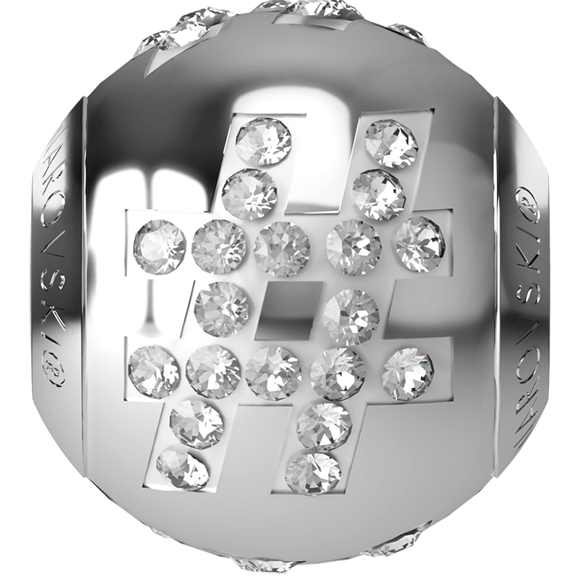 82201 Swarovski BeCharmed Letter Bead
