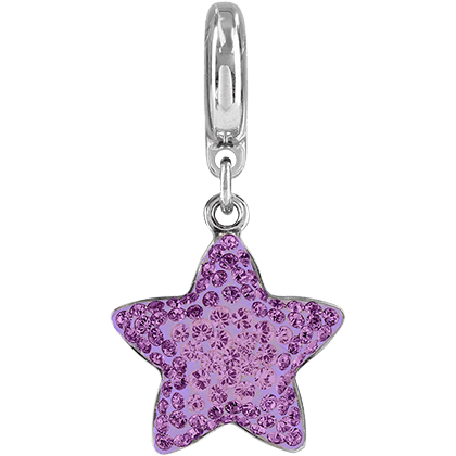 86512 Swarovski BeCharmed Pave Star Charm