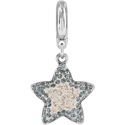 86512 Swarovski BeCharmed Pave Star Charm