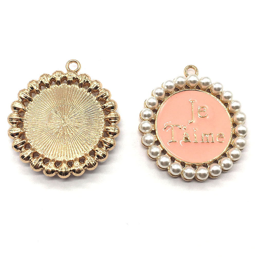 Pink Pearl French I Love You