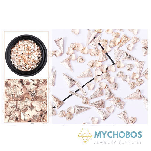 Assorted Crystal Rivet Nail Ornament