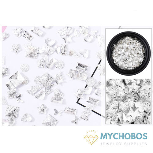 Assorted Crystal Rivet Nail Ornament