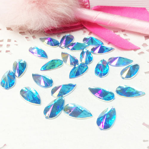 Teardrop Acrylic Flatbacks