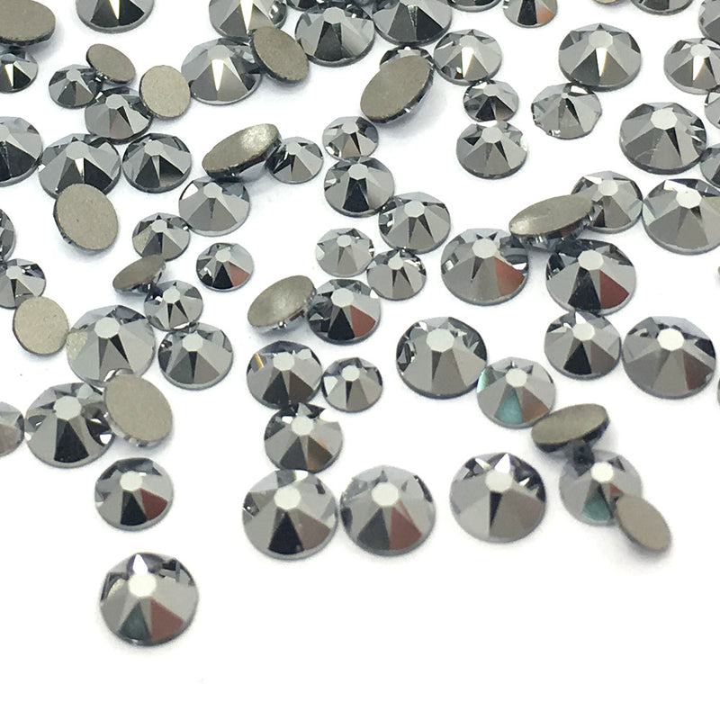 2058 & 2088 Swarovski Flatback No Hotfix Mix Sizes, Crystal Light Chrome (001 LTCH)