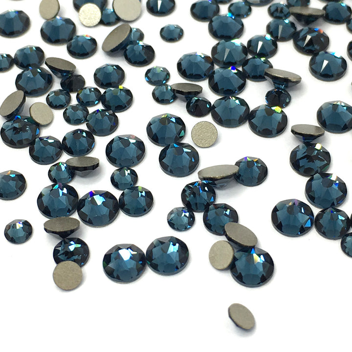 2058 &amp; 2088 Swarovski Flatback No Hotfix Mix Sizes, Montana (207)