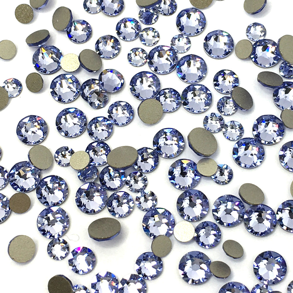2058 &amp; 2088 Swarovski Flatback No Hotfix Mix Sizes, Provence Lavender (283)