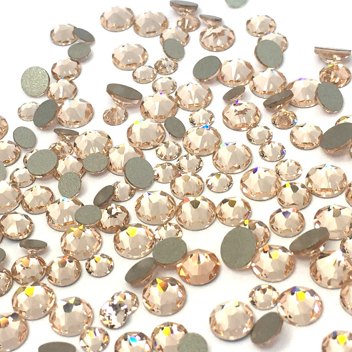 2058 &amp; 2088 Swarovski Flatback No Hotfix Mix Sizes, Silk (391)