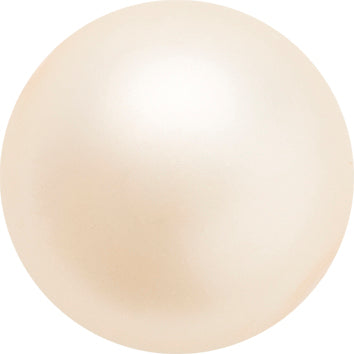 Preciosa 131 10 011 Round Pearl MAXIMA 1H, Pearl Effect Creamrose (77500)
