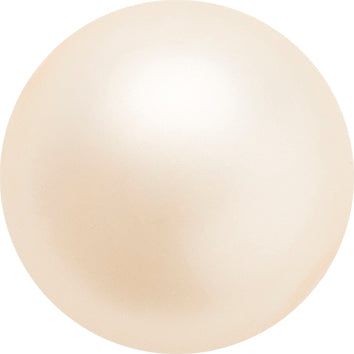 Preciosa 131 10 011 Round Pearl MAXIMA 1H, Pearl Effect Creamrose (77500)
