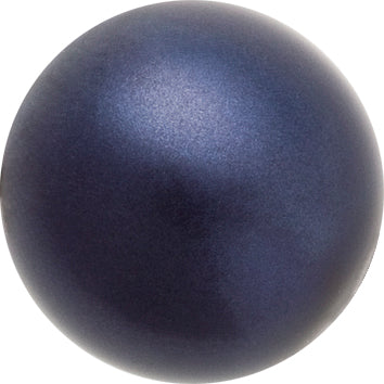 Preciosa 131 10 011 Round Pearl MAXIMA 1H, Pearl Effect Dark Blue (73500)