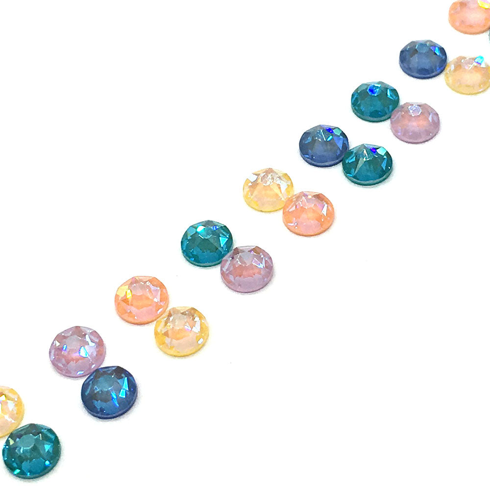 2088 Swarovski Flatback No Hotfix, DeLite Mix Colors